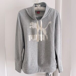 Puma - women’s sports blouse, gray, M